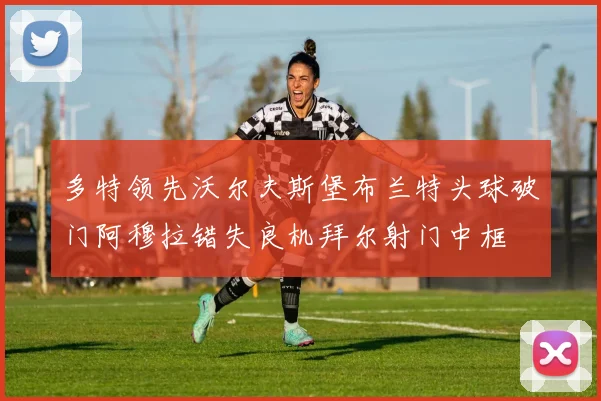 多特领先沃尔夫斯堡布兰特头球破门阿穆拉错失良机拜尔射门中框